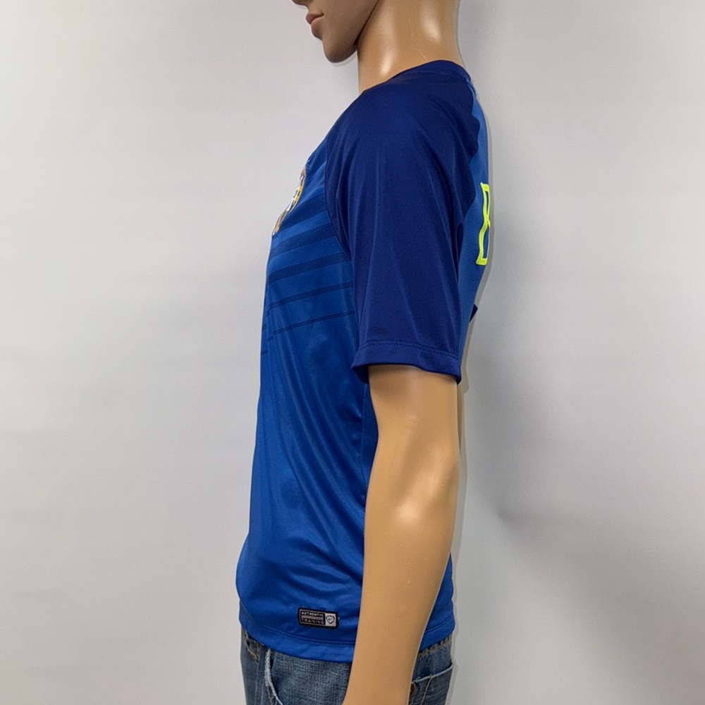 Nike Blue Brazil Training Soccer Jersey - Picture 9 of 14